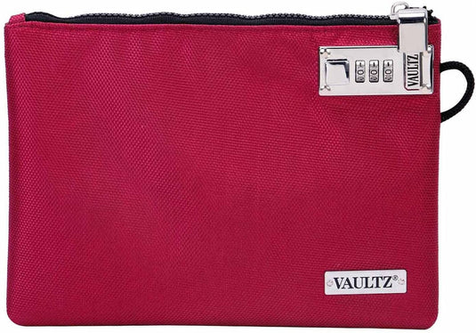 Vaultz Accessories Pouch, 7x10, Berry