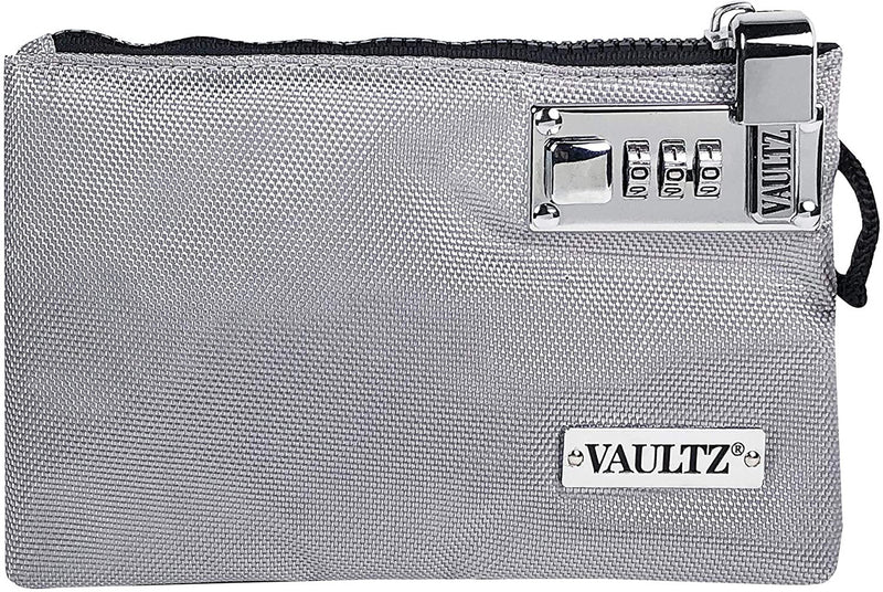 Load image into Gallery viewer, Vaultz Locking Accessories Pouch, 5x8, Gray
